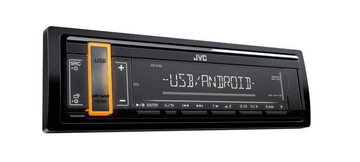 Автомобільне радіо Jvc JVC0105 KDX-161 з USB - Зображення 2
