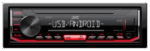 Автомагнітола Jvc JVC0103 KDX-162 USB ЧЕРВОНОГО кольору
