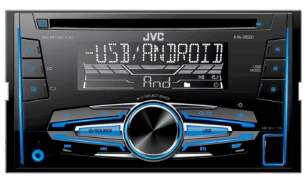 Jvc JVC0071 KW-R520 Автомагнітола CD USB AUX