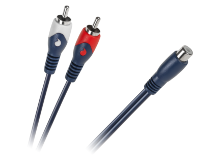 Кабель 1 x роз'єм RCA - KPO2616 2 штекери RCA 0