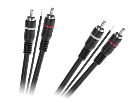 2 x кабель RCA - KPO2687-5 2 x RCA з проводом керування