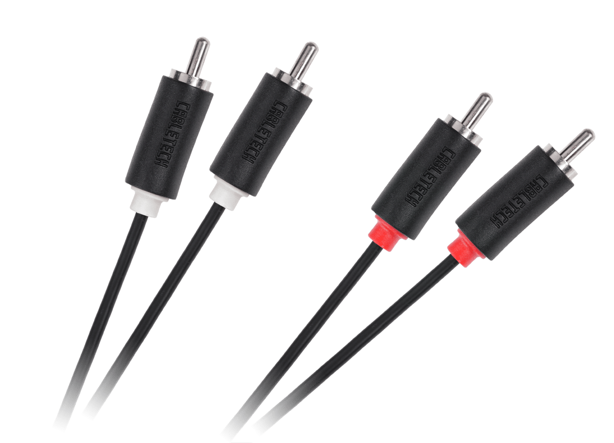 Кабель 2RCA-2RCA 1 м стандарт Cabletech Кабель 2RCA-2RCA 1 м стандарт Cabletech KPO3954-1