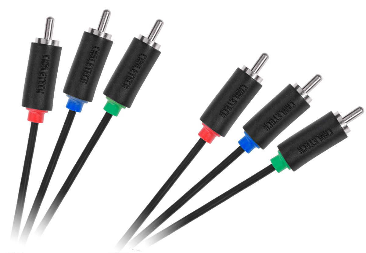Компонентний кабель 3RCA-3RCA 1 Компонентний кабель 3RCA-3RCA 1