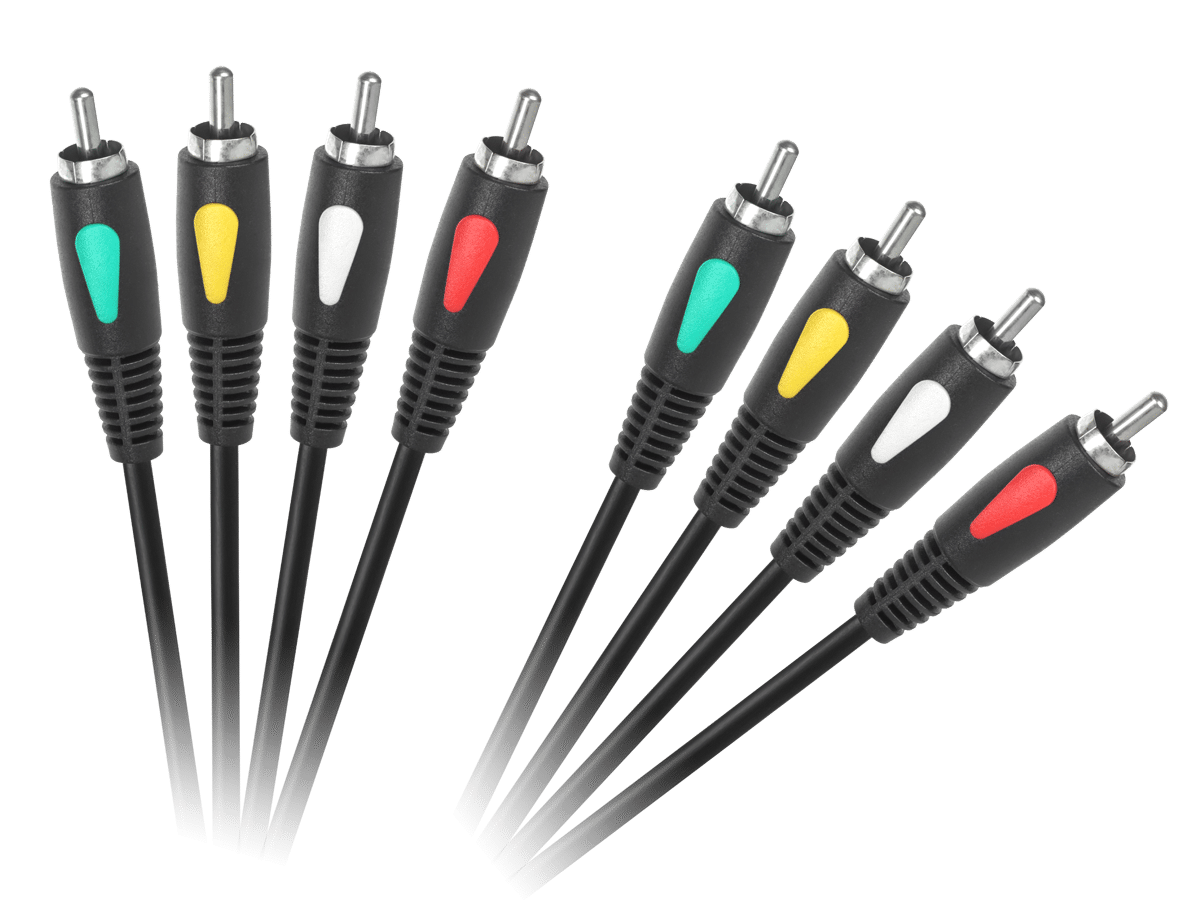 Кабель Cabletech Eco-Line 4RCA-4RCA 1 Кабель Cabletech KPO4003-1.8 Eco-Line 4RCA-4RCA 1