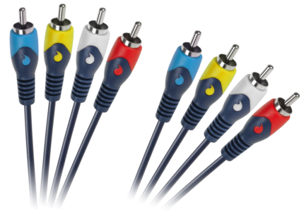 Кабель 4RCA-4RCA KPO3422A-1.8 1