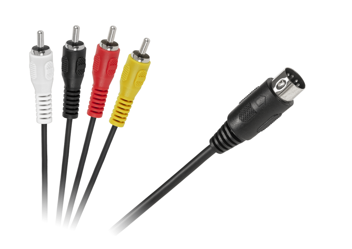 Кабель DIN-4 x RCA 1 Кабель DIN-4 KPO2796-1