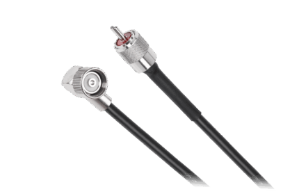 Кабель автомобільної антени CB зі штекером LC27 KPO3935 та штекером UHF 3