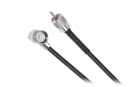 Кабель автомобільної антени CB зі штекером LC27 KPO3937 та штекером UHF 6 м