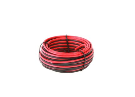Акустичний кабель CCA 1 мм 10 м червоно-чорний Cabletech KAB0437