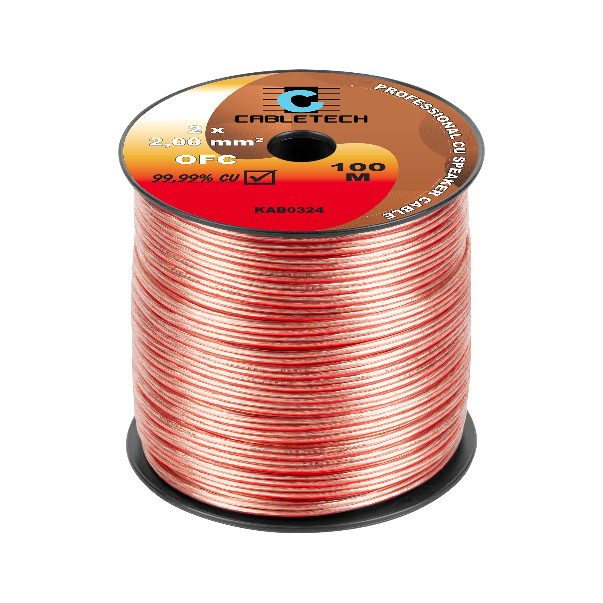 Кабель для динаміка OFC 2 мм Кабель для Cabletech KAB0324 динаміка OFC 2 мм