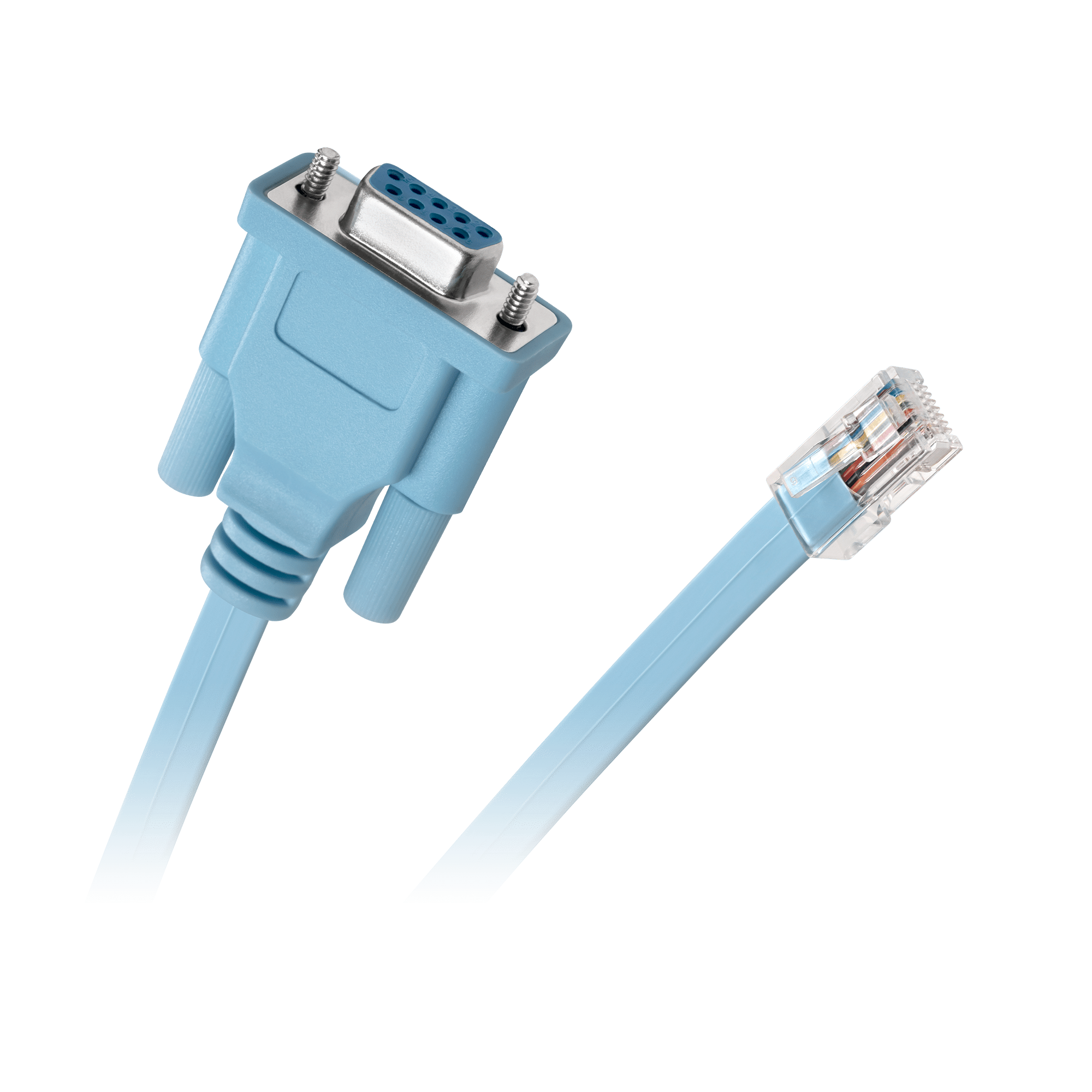 Кабель розетка RS232 - штекер RJ45 Кабель розетка RS232 KPO3432-1.8 - штекер RJ45