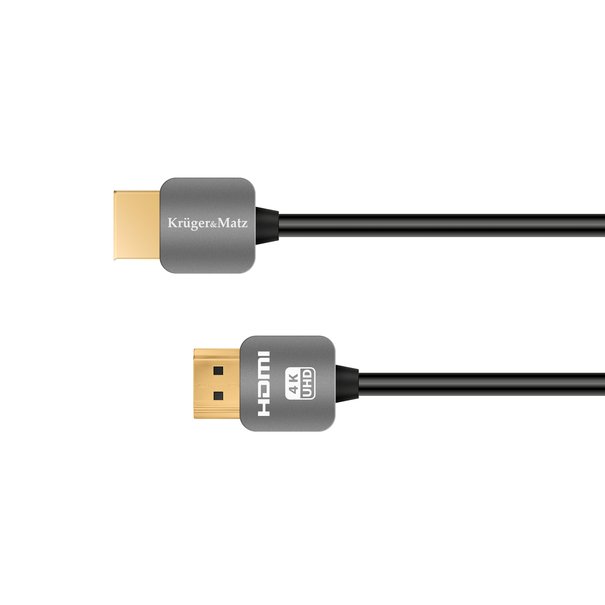 HDMI - HDMI кабель штекер-штекер (A-A) 1.8 м Kruger&Matz 4K HDMI - Krüger&matz KM0329 HDMI кабель штекер-штекер (A-A) 1.8 м 4K