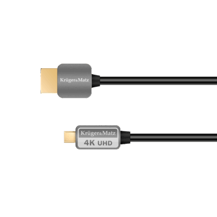 HDMI - Krüger&matz KM0327 micro HDMI кабель штекер-штекер (A-D) 1.8 м