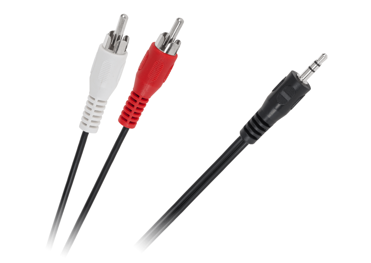 Кабель JACK 3.5-2 x RCA 15 м Кабель JACK 3.5-2 KPO2747-15 x RCA 15 м