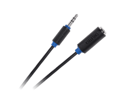 Кабель JACK 3.5 штекер-розетка 5 м стандарт Cabletech KPO3951-5