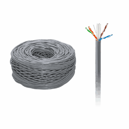 Мідний комп'ютерний кабель з витою парою UTPCat6e Cabletech KAB0111