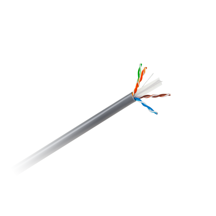 Мідний комп'ютерний кабель з витою парою UTPCat6e Cabletech KAB0111 - Зображення 2