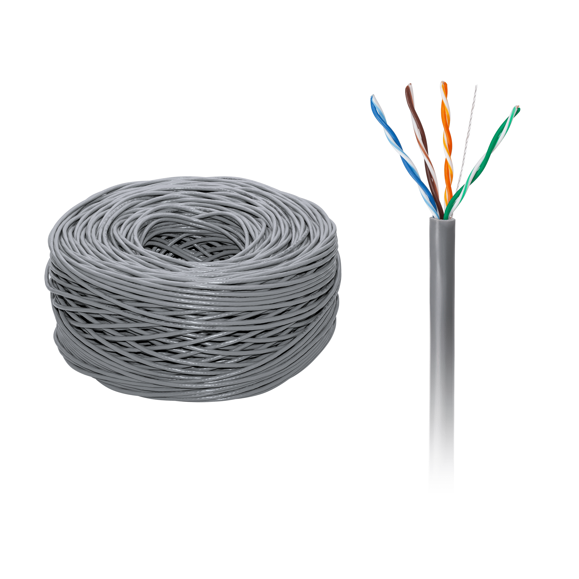Мідний комп'ютерний кабель CABLETECH UTP Cat5e Мідний комп'ютерний кабель Cabletech KAB0100 UTP Cat5e