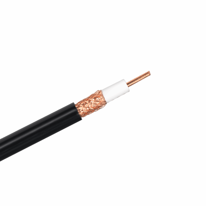 Коаксіальний кабель H1000 Cabletech KAB0040 100 м чорного кольору - Зображення 2