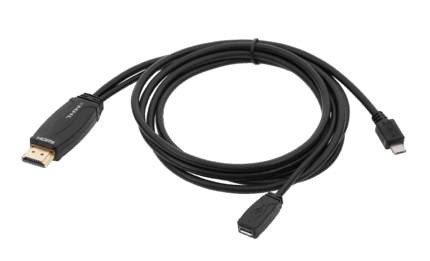 Кабель MHL HDMI-micro Cabletech KPO3721-1.5 USB штекер 1