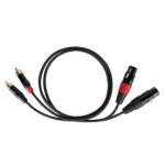 З'єднувальний кабель Cabletech KPO2930 XLR - 2RCA 1 м - Зображення 2