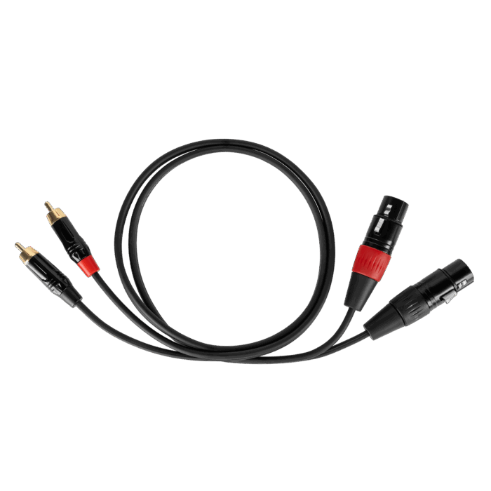 З'єднувальний кабель Cabletech KPO2930 XLR - 2RCA 1 м - Зображення 2
