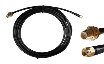 Кабель RP-SMA KPO3887-5 чоловічий - RP-SMA жіночий 5 м