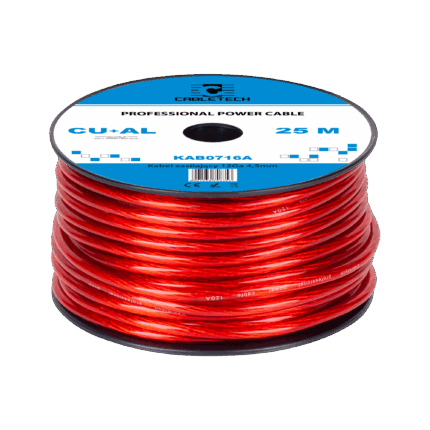 Автомобільний кабель 12Ga Cabletech KAB0716A OD4.5mm CU+AL 25m