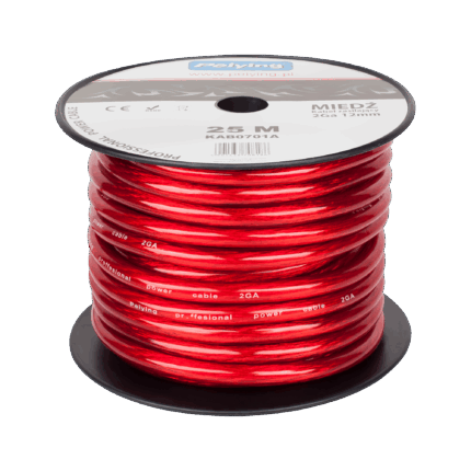 Автомобільний кабель 2Ga Peiying KAB0701A OD12mm CU 25 м
