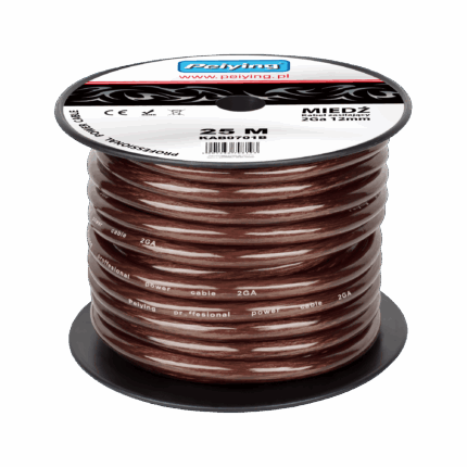 Автомобільний кабель 2Ga Peiying KAB0701B OD12mm CU 25 м