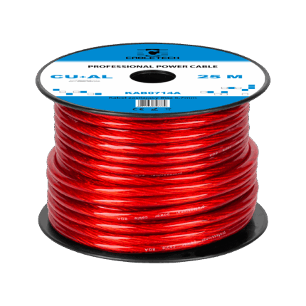 Автомобільний кабель 8Ga Cabletech KAB0714A OD6.7 мм CU+AL 25 м