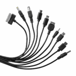 Універсальний USB-кабель KPO3926 для зарядки через GSM (10 типів) - Зображення 2