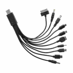 Універсальний USB-кабель KPO3926 для зарядки через GSM (10 типів)