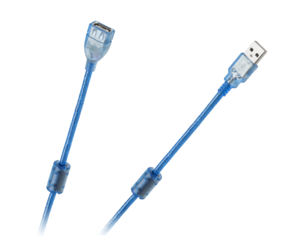Подовжувач USB 2.0 Az-Am KPO3866-5 5 м з екраном та фільтром