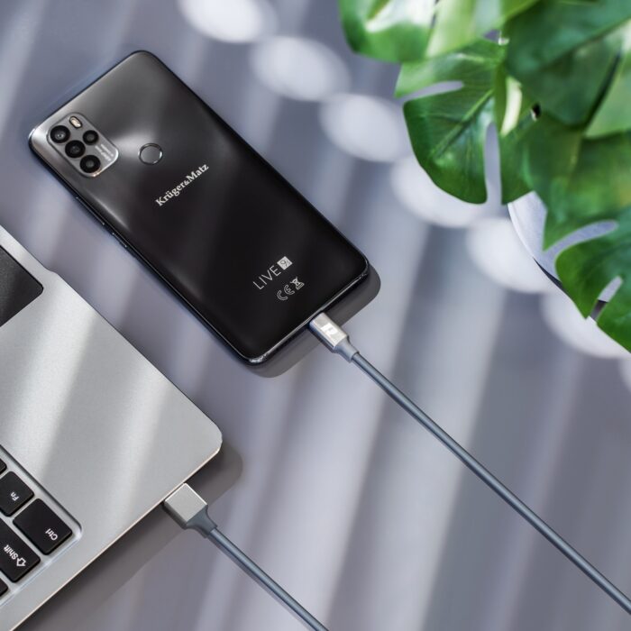 Кабель USB 3.0 - USB micro Rebel RB-6010-200-B 200 см - Зображення 3