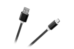 Кабель USB - micro USB M-life ML0801B нейлоновий чорний 1 м