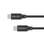 Кабель USB типу C - Krüger&matz KM1260 USB типу C 100 Вт 1 м Basic