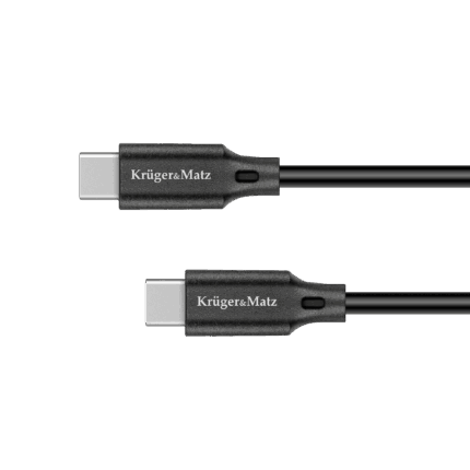 Кабель USB типу C - Krüger&matz KM1260 USB типу C 100 Вт 1 м Basic