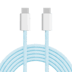 Кабель USB типу C - Krüger&matz KM1272-1BL USB типу C 100 Вт 1 м синього кольору Basic - Зображення 2
