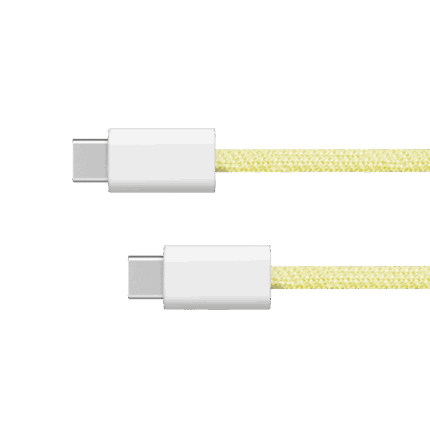 Кабель USB типу C - Krüger&matz KM1271-1Y USB типу C 60 Вт 1 м жовтий Basic