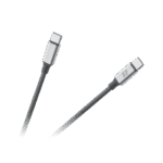 Кабель USB Type-C - USB Type-C 65 Вт Rebel RB-6012-100-B 100 см
