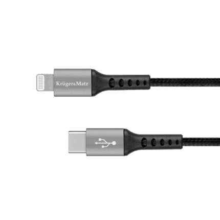 Кабель USB Type-C Krüger&matz KM1267 - Lightning C94 MFi 1 м