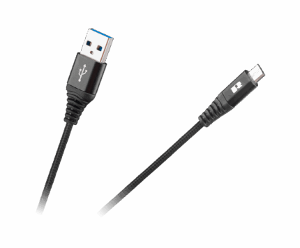 Кабель USB - USB micro Rebel RB-6000-050-B 50 см чорний
