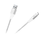 Кабель USB - USB Type-C Rebel RB-6001-100-W 100 см Білий