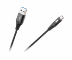 Кабель USB - USB Type-C Rebel RB-6001-050-B 50 см чорний