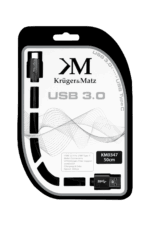 Кабель USB 3.0 - Krüger&matz KM0347 Type-C 5 Gbps 0.5 м - Зображення 3