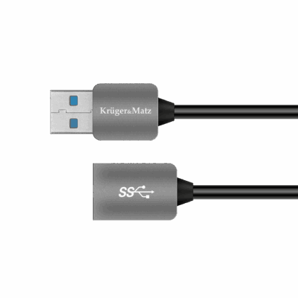 Кабель USB 3.0 штекер-розетка Krüger&matz KM0336 1 м