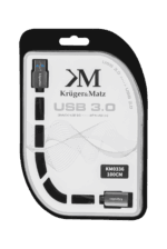 Кабель USB 3.0 штекер-розетка Krüger&matz KM0336 1 м - Зображення 3