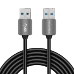 Кабель USB 3.0 штекер-штекер Krüger&matz KM0337 1 м - Зображення 2