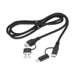 Кабель USB A/C штекер - Cabletech KPO3943 USB C/lightning штекер (2+2) 1 м - Зображення 2